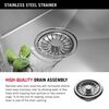 30&rdquo; Undermount Stainless Steel Single Bowl Kitchen Sink&nbsp;with Accessories